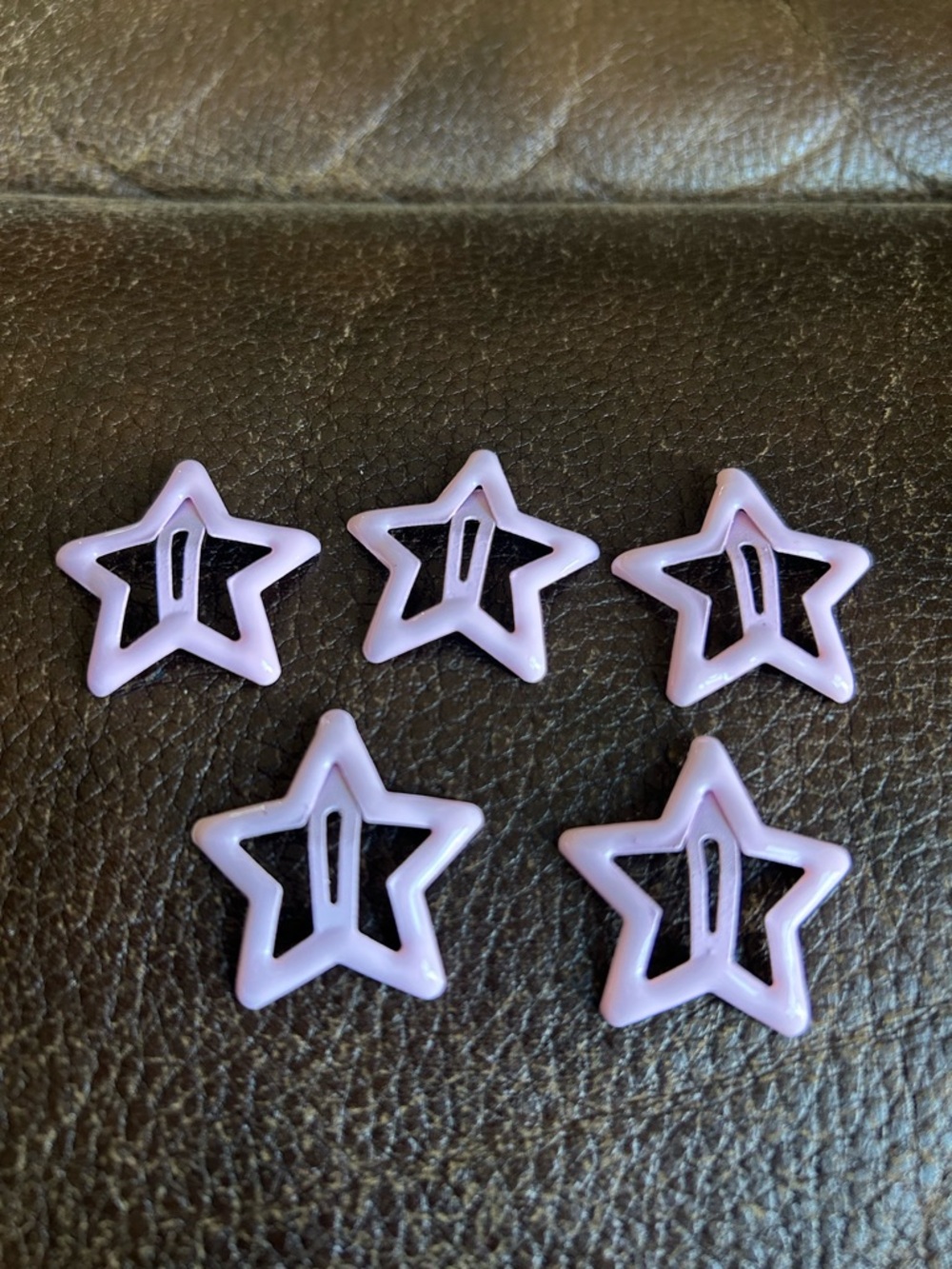 5 pcs Y2k Star-Shaped Hair punk Clip Set for Women - Vintage & Minimalist Alloy